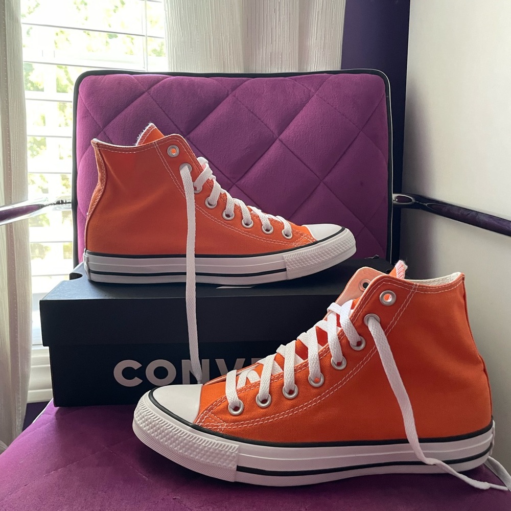 Orange Converse Chuck 70 Vintage Canvas